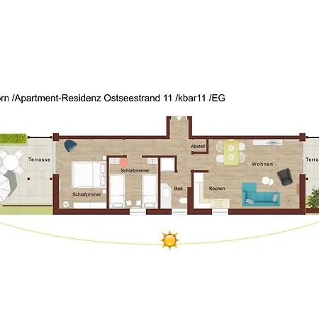 Apartment-residenz Ostseestrand Apartment-residenz Ostseestrand 11 * Кюлунгсборн